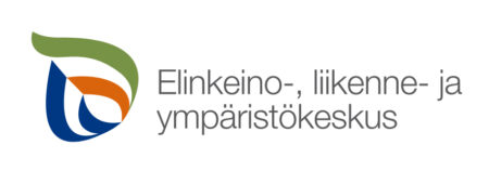 Elinkeino- liikenne- ja ympäristökeskus -logo.